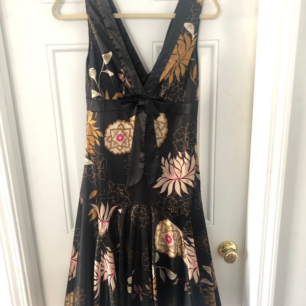 Black Floral Dress